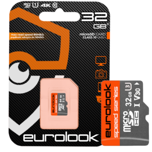 Karta Pamięci microSD 32 GB EUROLOOK Class 10 V30 Dedykowana Do Kamer WiFi