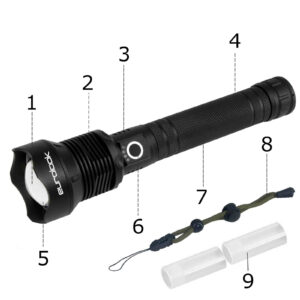 Latarka Militarno-taktyczna LED EUROLOOK FL-10