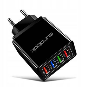 Szybka Ładowarka Sieciowa EUROLOOK P3E 4xUSB 3.5A x4