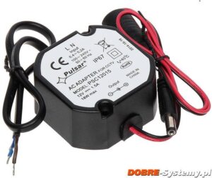Zasilacz 12V/1.5A do puszki instalacyjnej