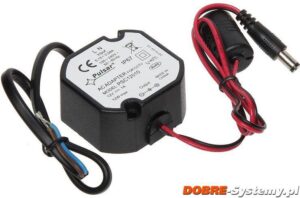 Zasilacz 12V/1A do puszki instalacyjnej